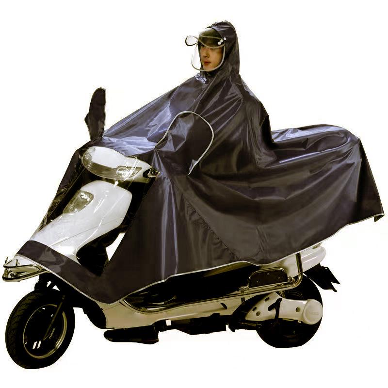 Mantella Pioggia Spessa Unisex per Scooter Elettrico/Bicicletta: Attrezzatura Antipioggia Torrenziale per Adulti