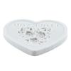 Heart Silicone Molds Love Heart Rose Flower Fondant Mold Relief Flower Mold Cake Decorating Tools Cupcake Topper Candy Chocolate Gumpaste Mold