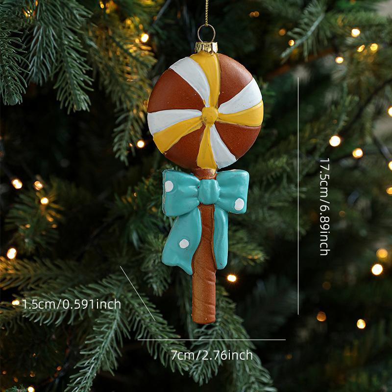 Christmas Tree Hanging Ornament New Year Xmas Tree Pendant Snowman Candy House Cake Hanging Decoration Navidad Gifts