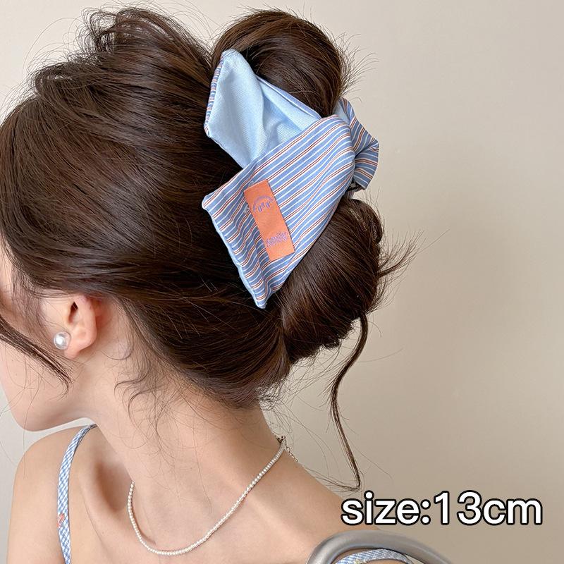 Sweet Elegant Shell Triangle Grab Clip Women's Back of Head Hair Multi-volume Hairpin New Shark Clip Hairpin Headwear