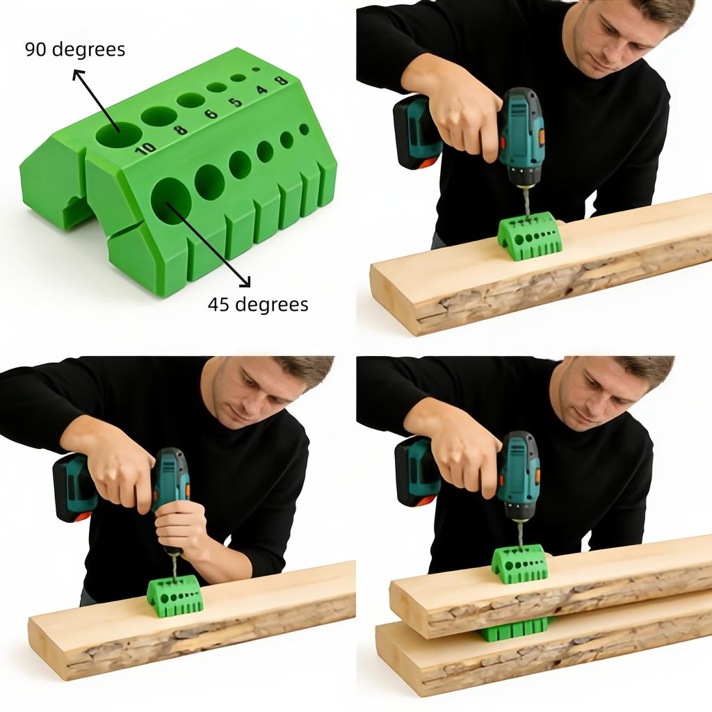 1 Drill Guide for Precision Drilling Heavy Duty Plastic Alignment System with Digital Guide