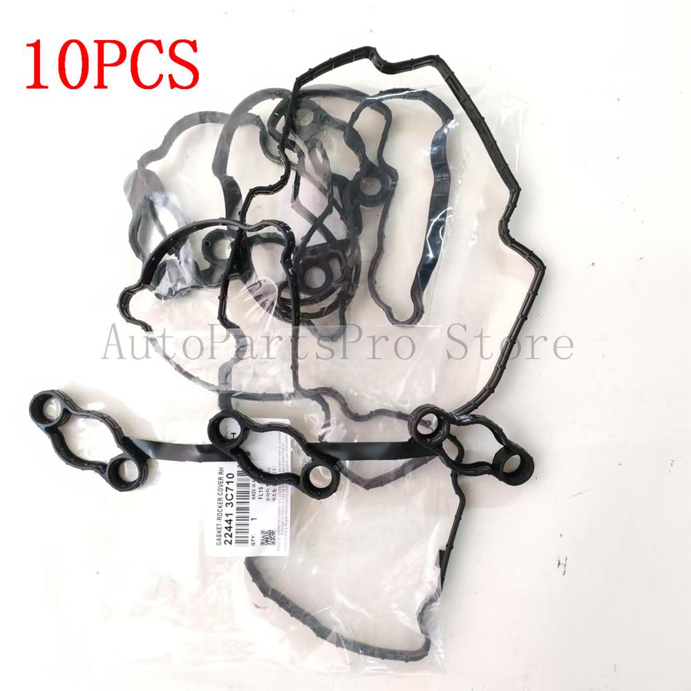 10PCS 224413C710  Engine Valve Cover Gasket for Hyundai kia Sorento