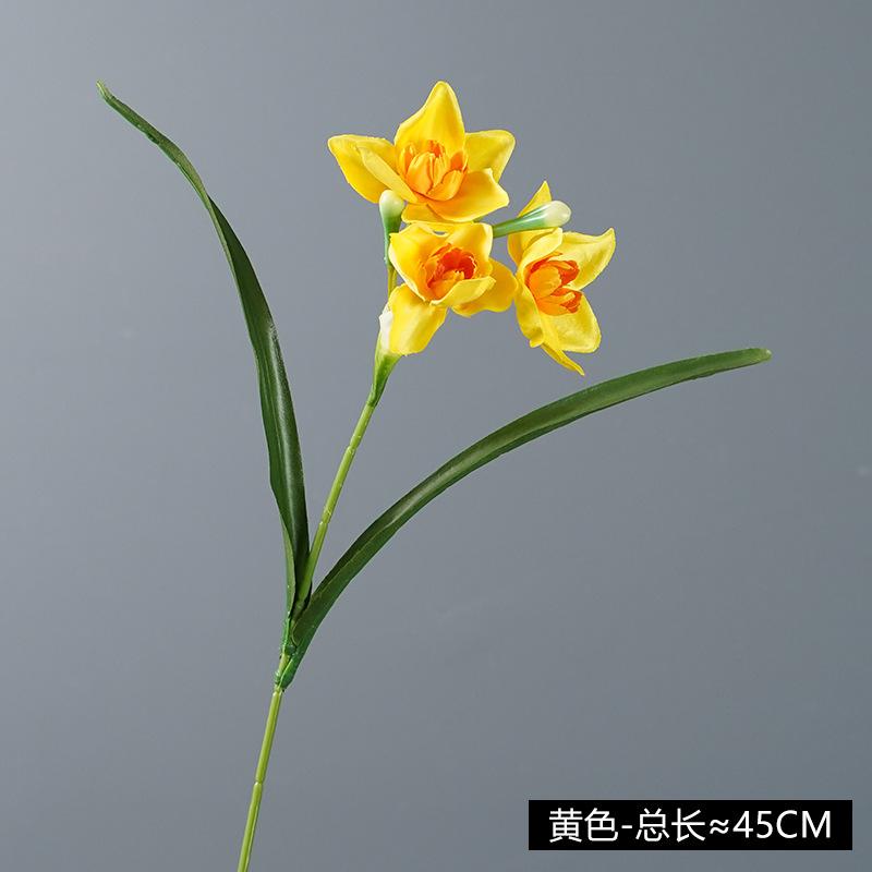 Nordic Simulation Narcissus Tulip Party Dinner Home Living Room Creative Diy Decoration Vase Flower Arrangement Photo Props