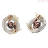 2Pcs 775 Rs550 Motor Motor With Copper Brush Charging Drill Electric Screwdriver Brush Holder