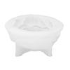 Peony Silicone Mold Flexible Reusable Flower Candle Mold for Soap Craft Making Baking Decorations