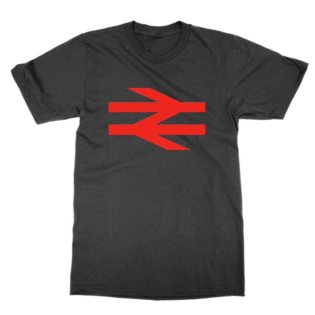 T-Shirt British Rail Avec Logo Amusant Top Trains Cadeau Pour Amateur De Trains
