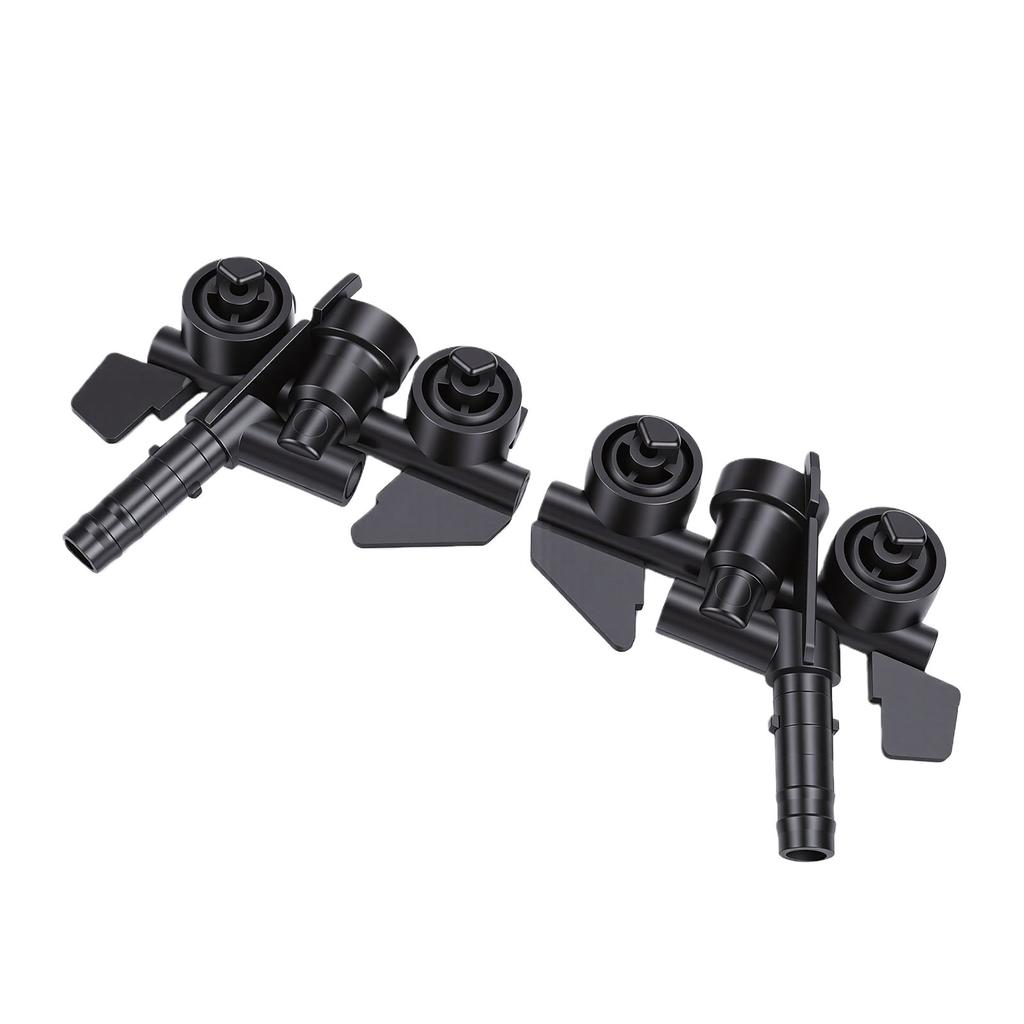 2pcs Headlight Washer Nozzle Left Right 61674290867 Headlight Washer Jet Spray Nozzle Replacement for 3 Series E46 1999