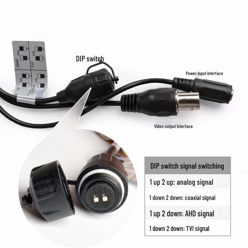 Dahua 720P HD Analog AHD Security Camera CN plug (adapter included)
