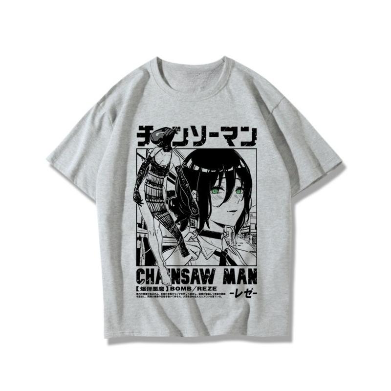 Vintage Graphic T Shirt Harajuku Y2k Tops Japanese Anime  Rise T-shirt Women Clothing