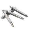 HSS4341 Double-head Screw Remover Set Loose Screw Extractor Woodworking Machinery Maintenance Tool 4PCS/Set