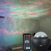LED Northern Lights Galaxy Projector Aurora Starry Sky Lamp Bluetooth Speaker Remote Control Auto-Rotating for Room Party Decor