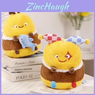 Cute Creative Plush Bee Doll Soft Stuffed Animal Toy Adorable Gift For Kids 25cm And 35cm