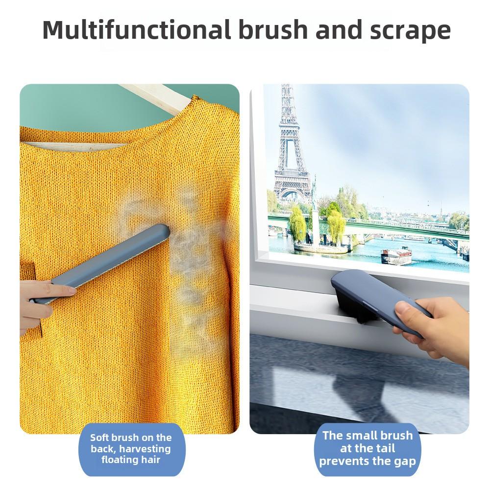 Katzen-Haarentfernungsbürste mit verlängertem Griff, multifunktionale Haarentfernungsbürste, Hundehaarentfernung, Reinigungsbürste für Haarzubehör, Haustier-Katzenzubehör