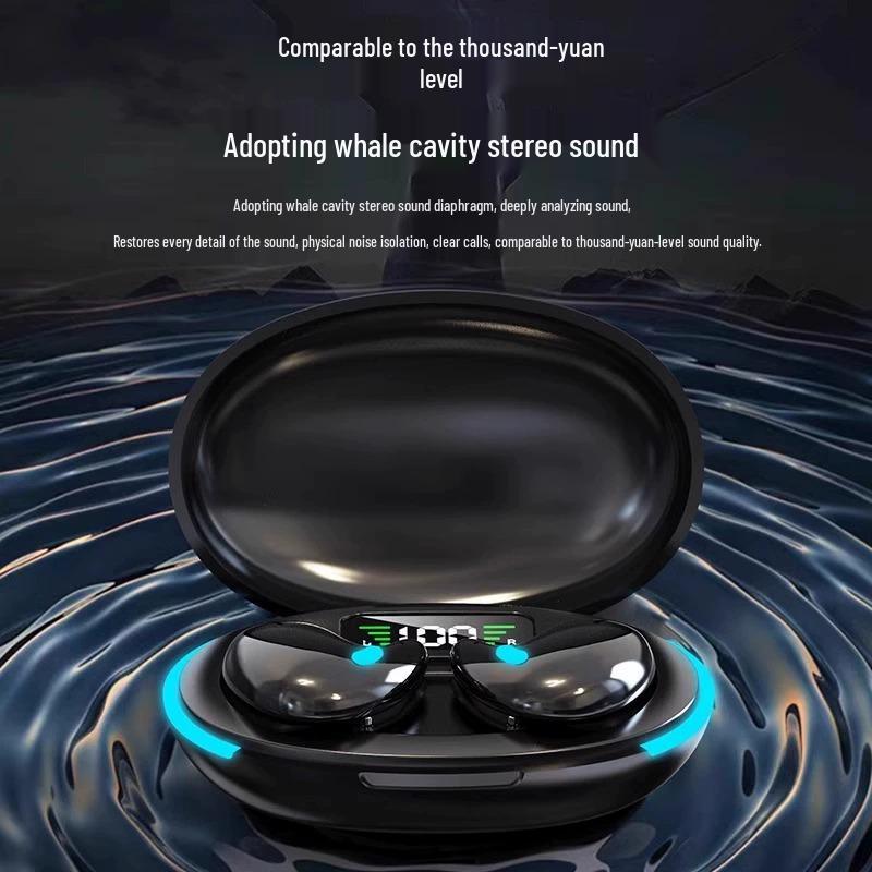 X55 Invisible Sleep Wireless Earbuds: Ultra-thin, Side-Sleep Friendly, Long Battery Life, Bluetooth 5.4.