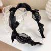 1pc Hairband Fashion Bow Knot Headband Headdress Lace Mesh Hairband For Women Girls Hair Hoop Hair Accessory
