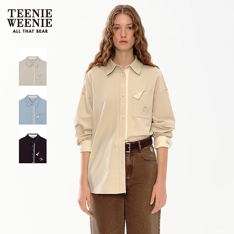 Teenie Weenie Women s Casual Lapel Shirt M
