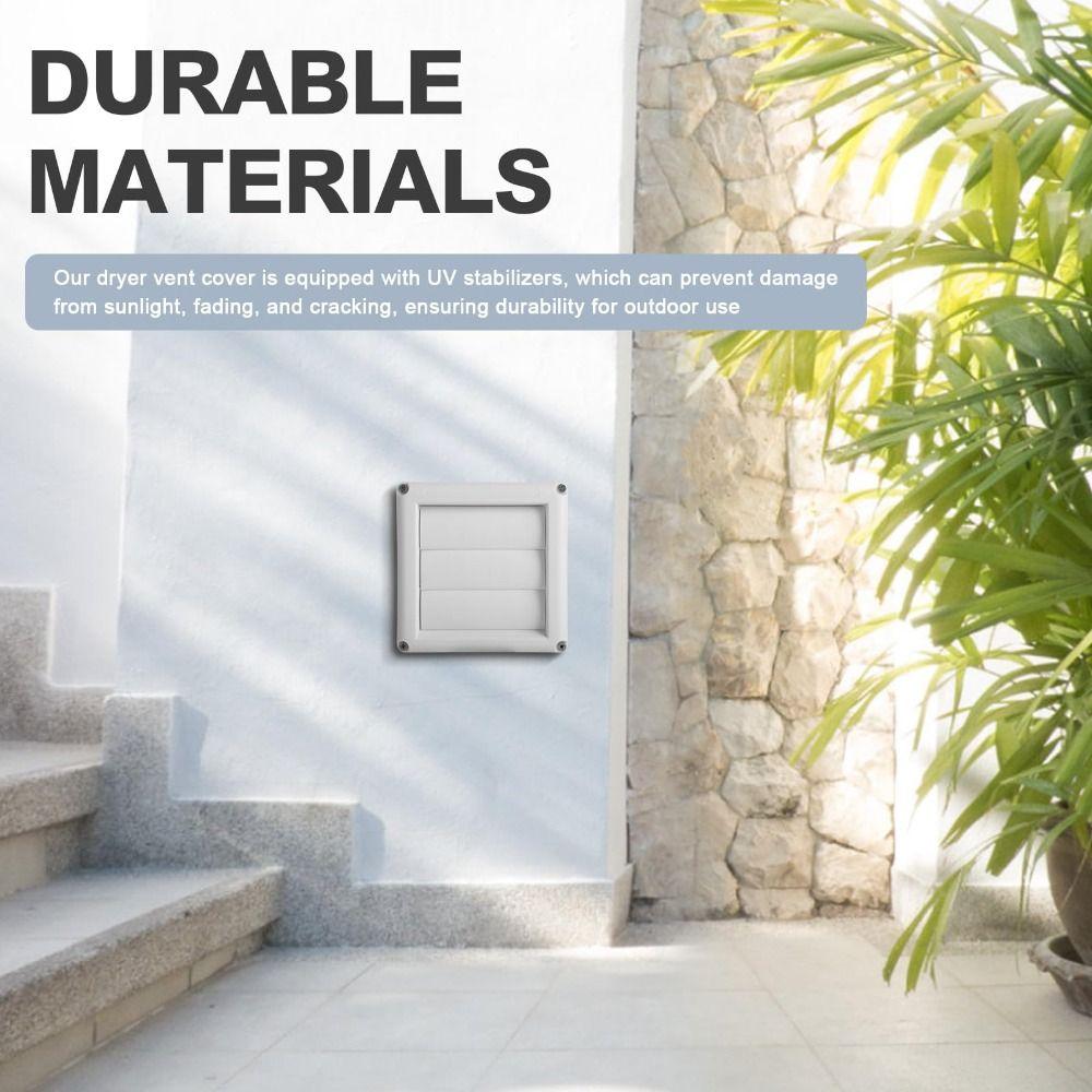 Grille Covers Dryer Outlet Cover Plastic Material Ventilation Grill  Retaining Wall Ducts