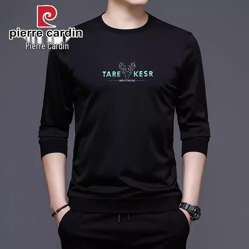 Pierre Cardin Men s Spring Round Neck Long Sleeve T-Shirt M