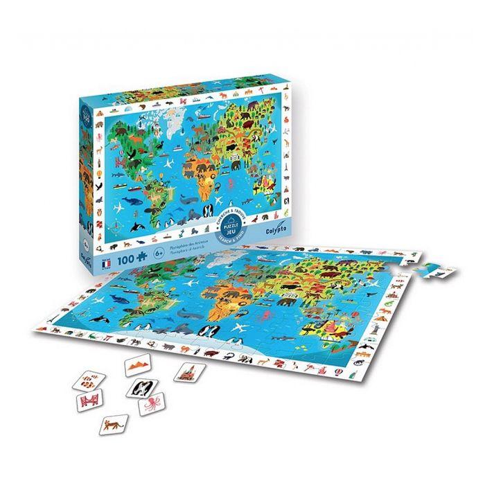 Puzzle 100p planisphere