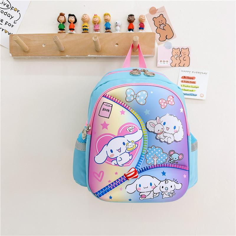 Stylish And Cute Nylon Preschool Backpack For Girls With Fun Cartoon Patterns