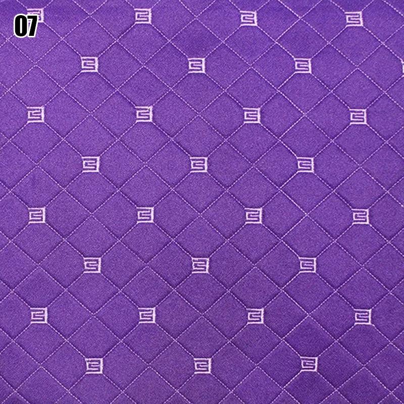 Thick Quilted Cotton Linen Fabric Sponge Embroidery Fabric For Car Roof Sofa Cushion Cover Bedside Soft Bag Upholstery Decor