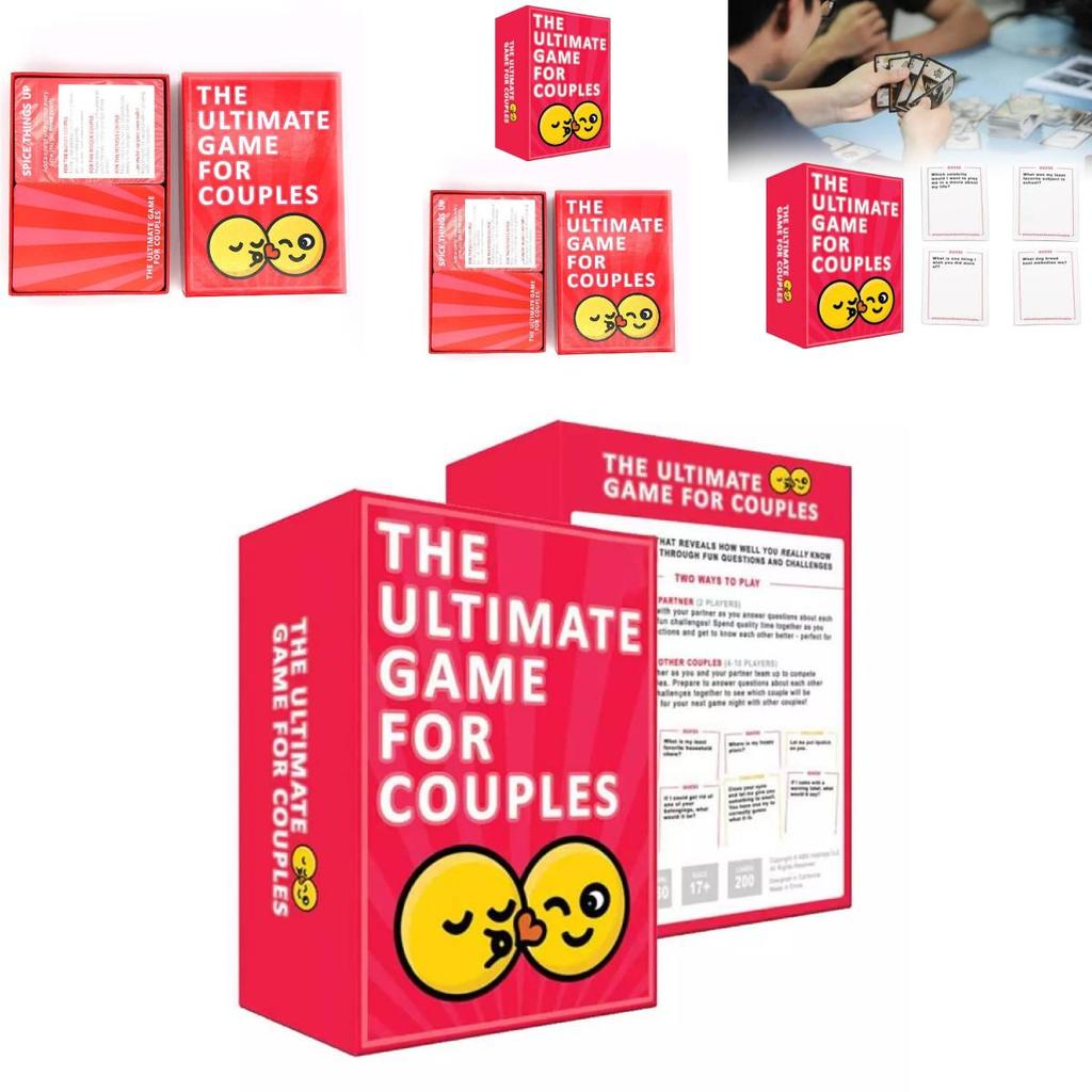 Das ultimative Spiel für Paare Unterhaltsames romantisches Date Night Kartenspiel für Bonding-Aktivitäten
