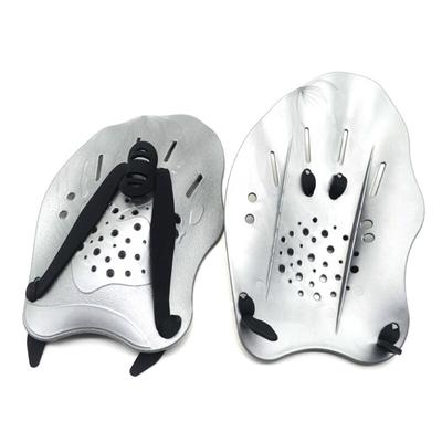 Swimming Paddles Training Adjustable Hand Webbed Gloves Pad Fins Flippers
