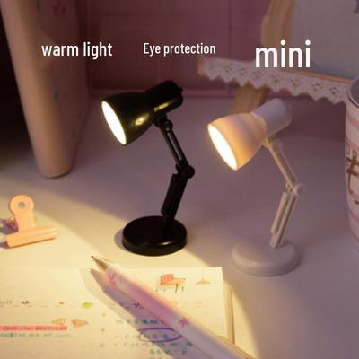 Creative Warm Light LED Mini Table Lamp for Eye Protection - Cute Bedroom and Dormitory Desktop Ornament
