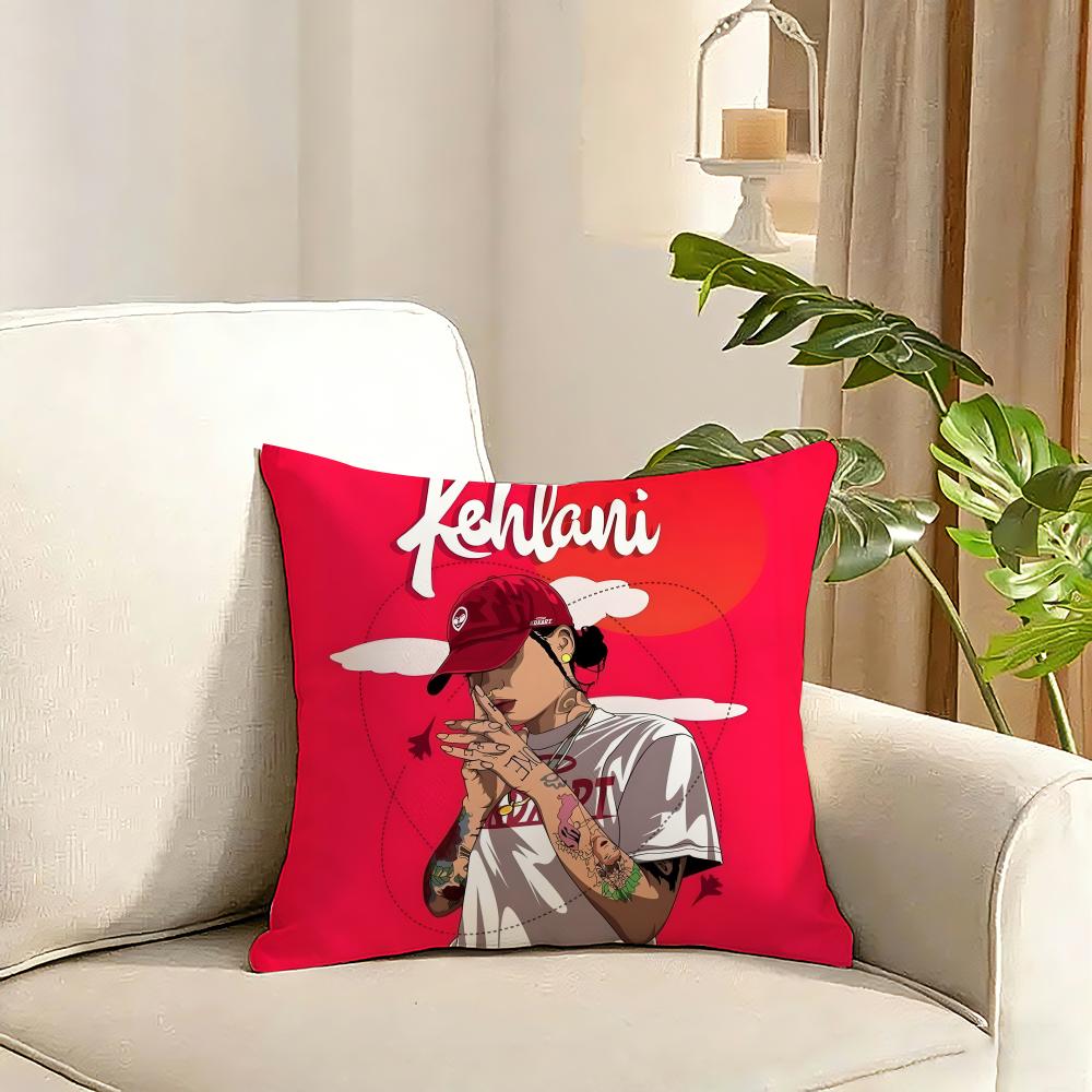 Singer KKehlani Cushion Cover Reversible Plush Pillow Cover Soft Fluffy Home Decor for Sofa Bedroom