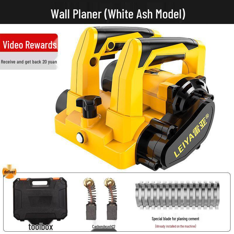 Dust-Free Electric Wall Planer & Putty Peeler for Renovation