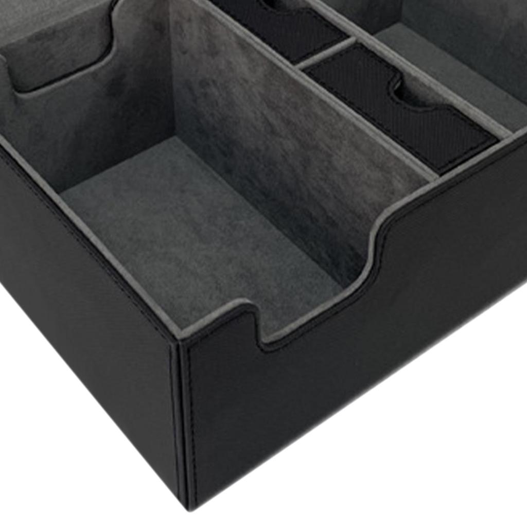 Card Storage Case Holder Dual Compartments Storage 400 Cards Professional