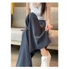Women's High-Waisted Elastic Waist Wide Leg Pants With Pockets