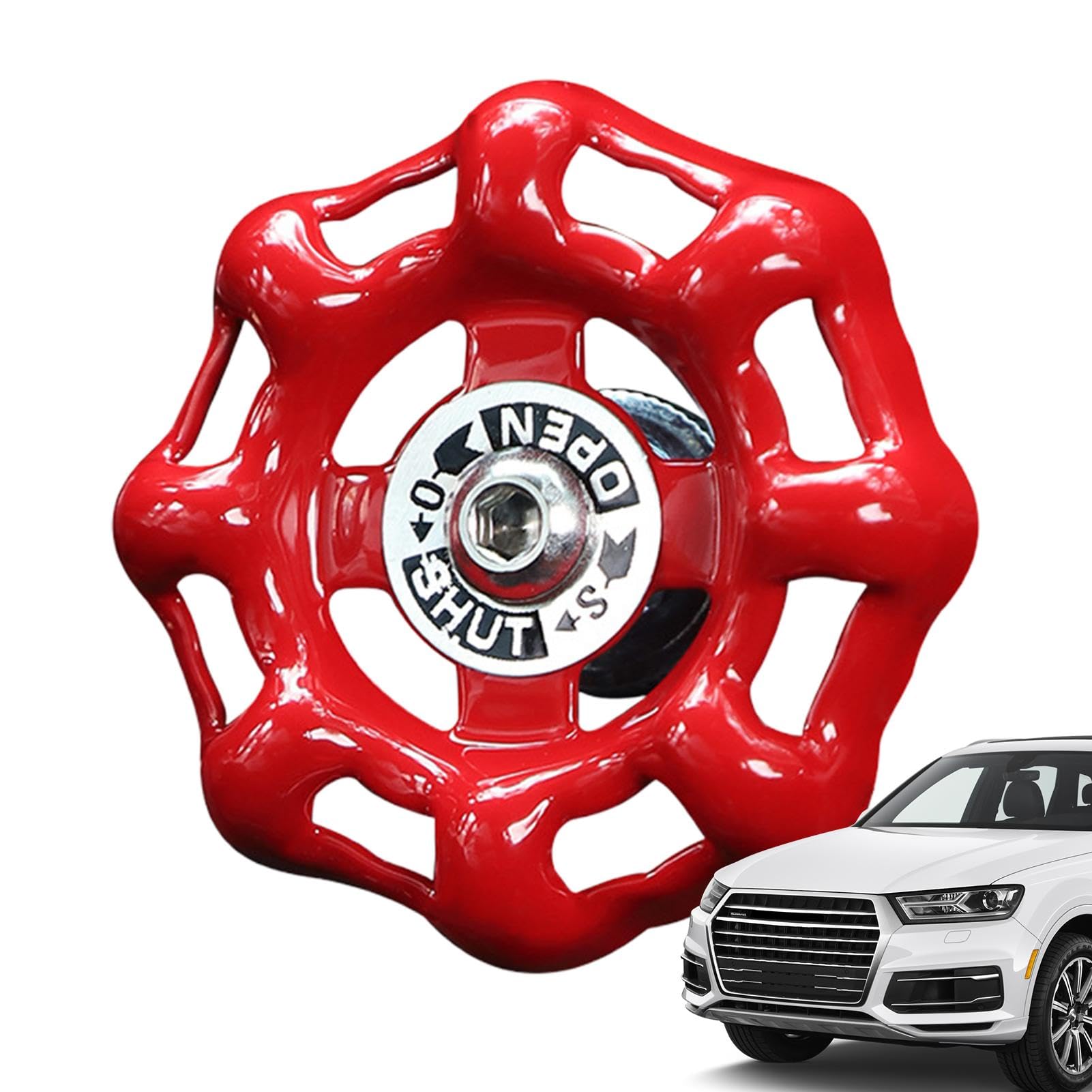 

Крышка кнопки запуска двигателя, Крышка кнопки запуска/остановки двигателя | Поворотный переключатель центральной консоли автомобиля Please refer to the description красный