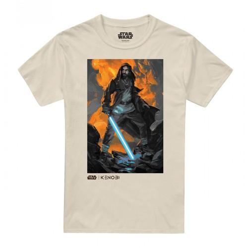 STAR WARS Mens Victorious Obi Wan Kenobi T-Shirt