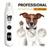 Dog nail polisher is a quiet and painless nail trimmer suitable for large dogs with USB charging, safe, efficient, and durable care