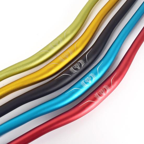Manillar recto alargado Aleación de aluminio Barra transversal extendida para bicicletas de montaña