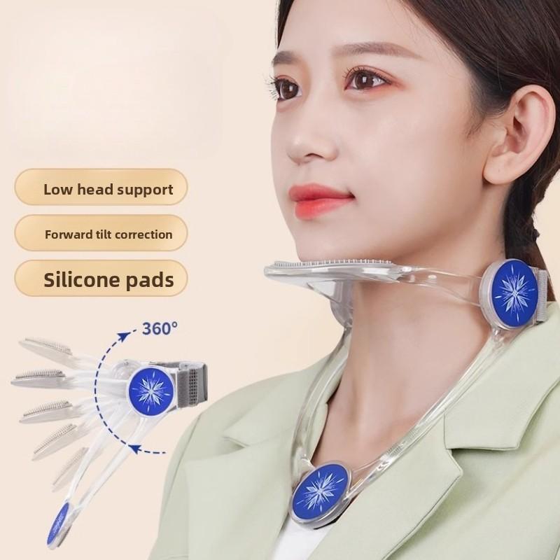 Adjustable Cervical Traction Device Posture Corrector Cervical Collar Neck Braces Support Stretcher Spine Protector Pain Relief