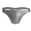BravePerson Size Gray Men's T-Back Underwear, Low-Rise, Sexy, XL,