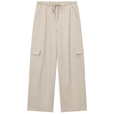 Hotwind Women's Casual Slim-Fit Parachute Cargo Pants