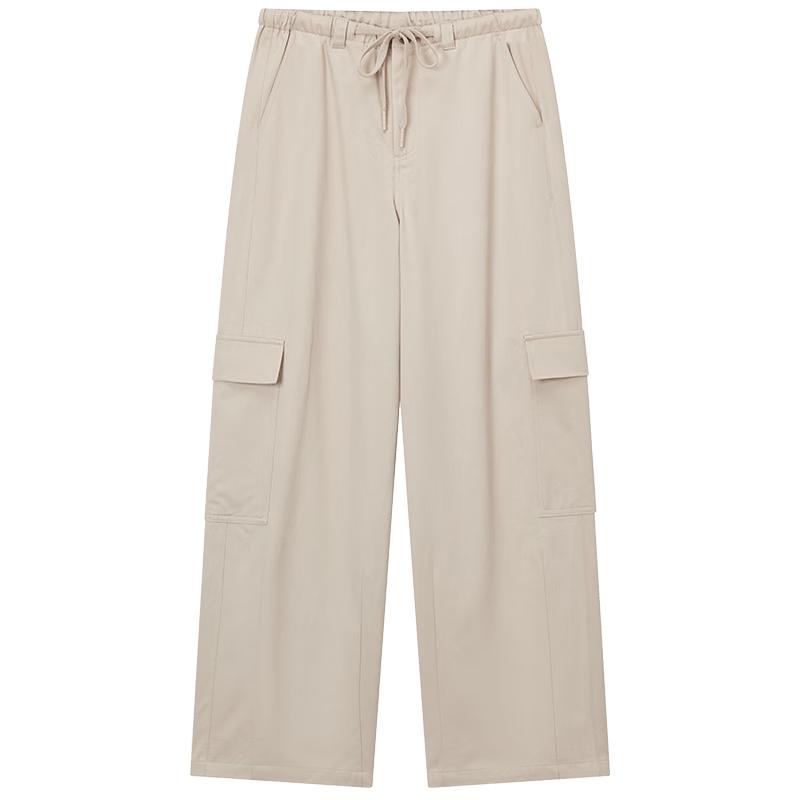 Hotwind Women s Casual Slim-Fit Parachute Cargo Pants L