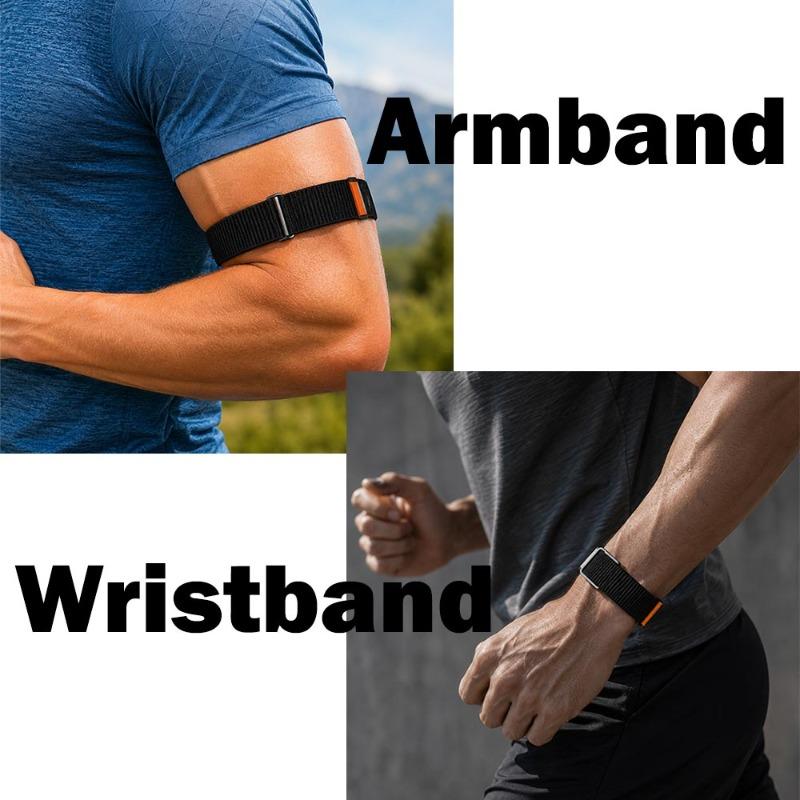 2026 Nuova Fascia Bicipite Intrecciata in Nylon per Google Fitbit Air Band Fitness Tracker Cinturino di Ricambio Fascia da Braccio per Google Fitbit Air Strap