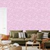Powder pink glitter wallpaper, powder pink center 50x1000