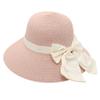 Bow Straw Hat Big Edge Visor Beach Hat Ribbon Straw Hat Mom Hat Ladies