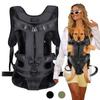 Benepaw Dog Carrier Backpack Adjustable Pet Carriers Front Facing Hands-Free Safety Puppy Travel Bag For Small Medium Dog