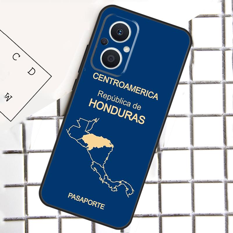 National flag of Honduras flag For OPPO Reno 14F 13F 12F 11F 10 11 12 13 14 Pro 7 8 Lite 8T OPPO Find X6 X5 X8 X9 Pro Case