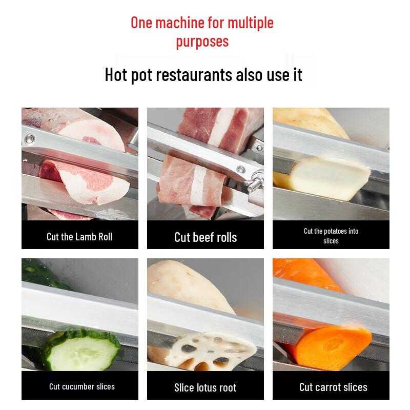 TERUISI Manual Frozen Meat Slicer