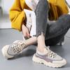 Damen Sneaker Mesh Atmungsaktive Laufschuhe Damen Schnürschuhe Plateau Casual Sportschuhe Weich Bequem Damenschuhe tenis de mujer