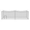 Baseball Batting Cage, 10668 x 3200 x 3100mm Freestanding Portable Batting Cage, Hitting Cages with 45-Ply Knotted HDPE & Long Positioning Ropes,