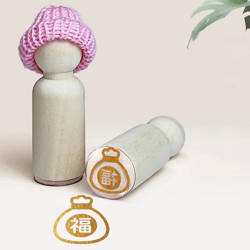 Custom Rubber Stamp Personalized Logo Inking Wedding Seal Return Address Invitation Party Paper Ink Stamp LOGO Customized