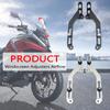 Motorcycle Windscreen Adjusters Airflow Adjustable Windscreen Wind Bracket For HONDA NC750X NC 750X NC750 X 2021 2022 2023